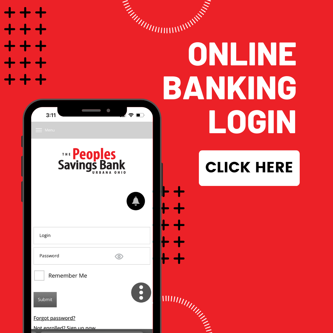Online Banking login The Peoples Savings Bank Urbana, Ohio